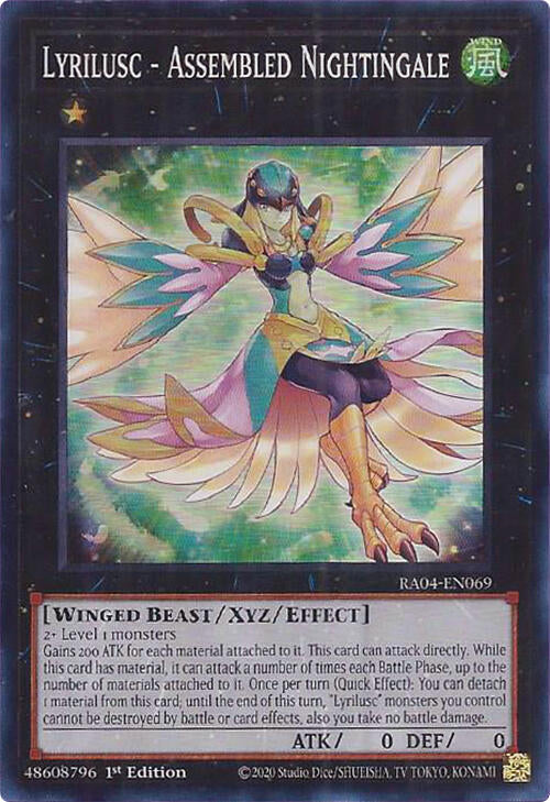 Lyrilusc - Assembled Nightingale [RA04-EN069] Super Rare | Galactic Gamez
