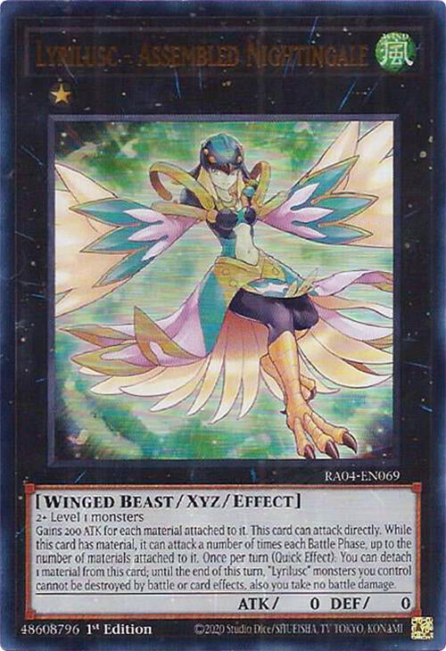 Lyrilusc - Assembled Nightingale [RA04-EN069] Ultra Rare | Galactic Gamez