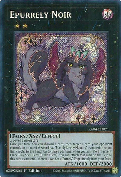 Epurrely Noir [RA04-EN071] Secret Rare | Galactic Gamez