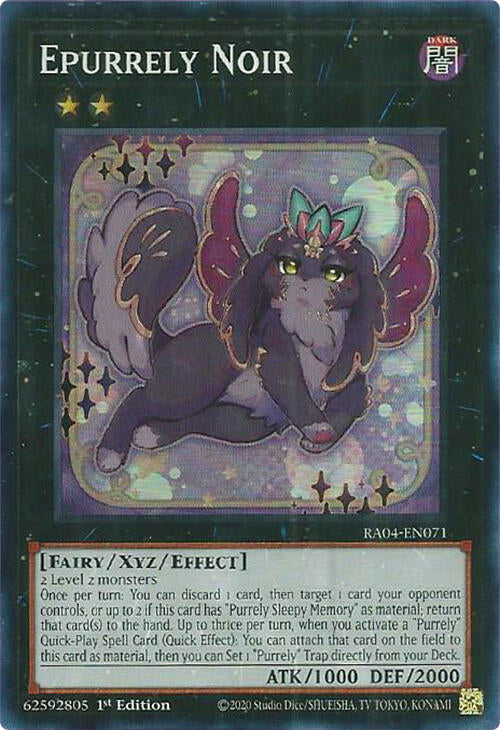 Epurrely Noir [RA04-EN071] Super Rare | Galactic Gamez