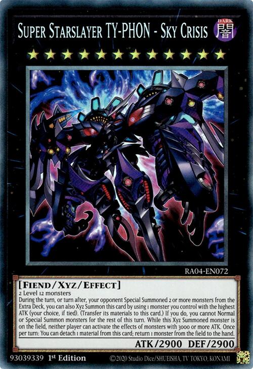 Super Starslayer TY-PHON - Sky Crisis [RA04-EN072] Prismatic Collector's Rare | Galactic Gamez