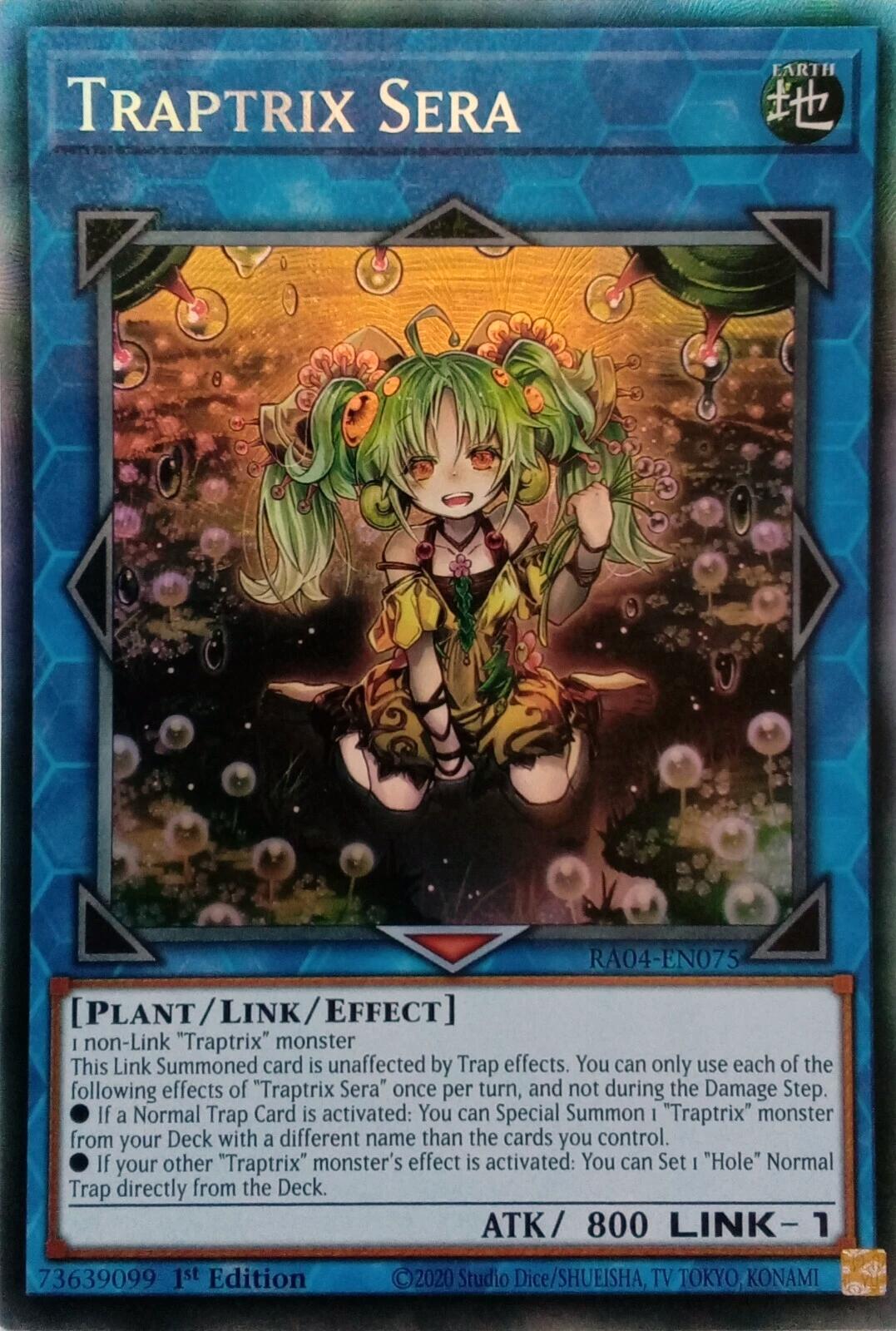 Traptrix Sera [RA04-EN075] Prismatic Collector's Rare | Galactic Gamez
