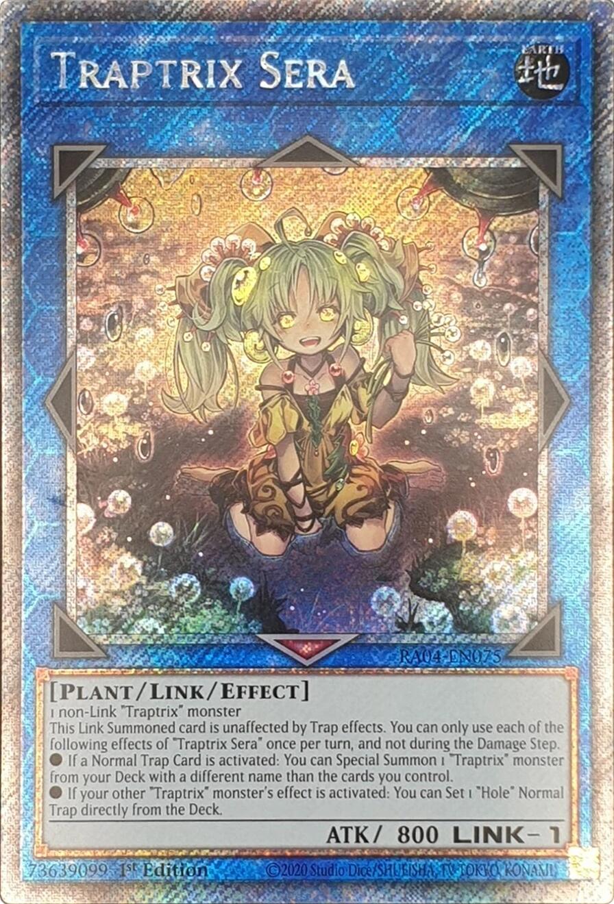 Traptrix Sera [RA04-EN075] Platinum Secret Rare | Galactic Gamez