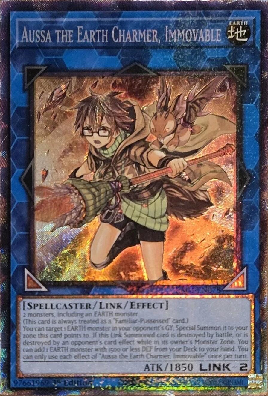 Aussa the Earth Charmer, Immovable [RA04-EN078] Prismatic Collector's Rare | Galactic Gamez