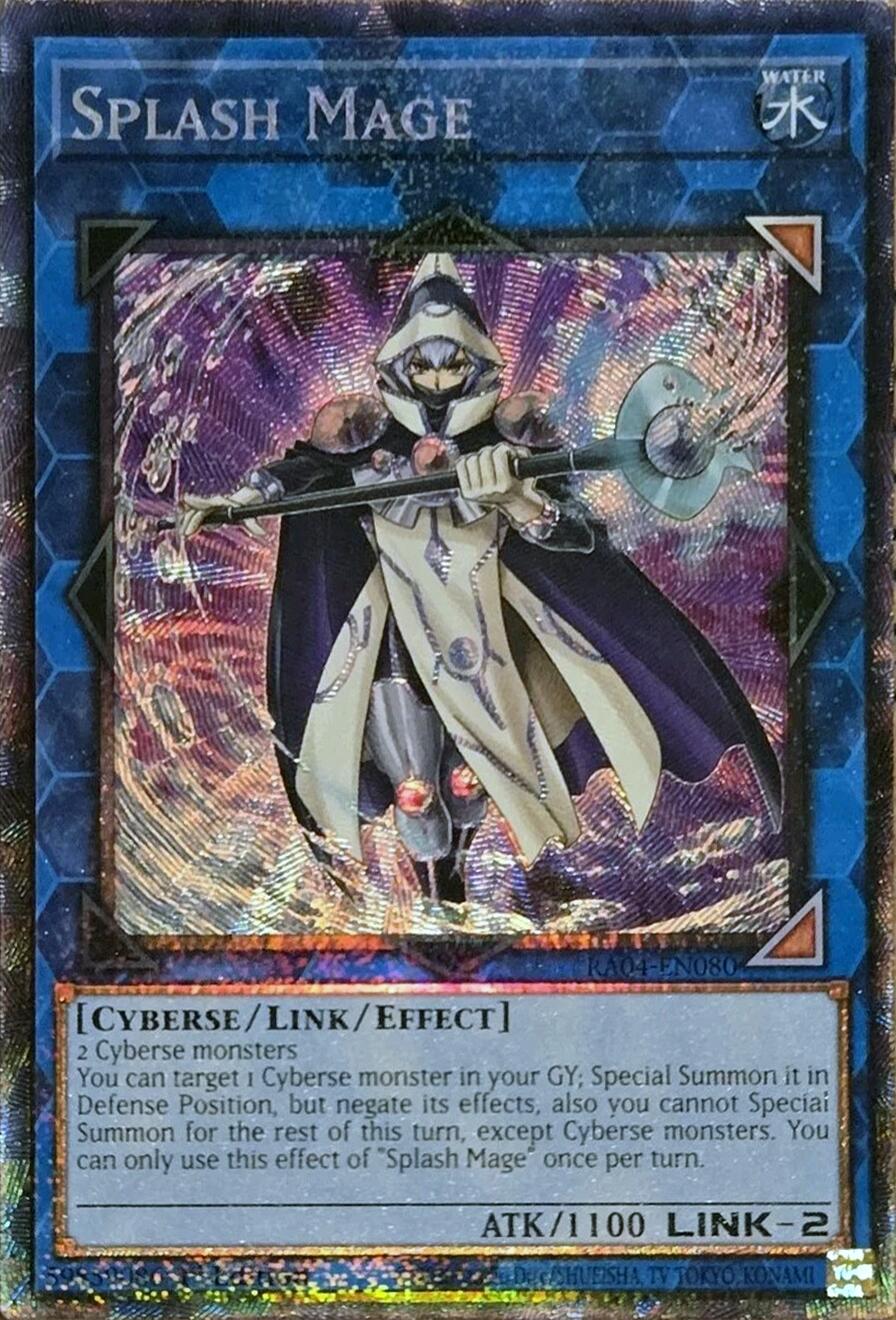 Splash Mage [RA04-EN080] Prismatic Collector's Rare | Galactic Gamez