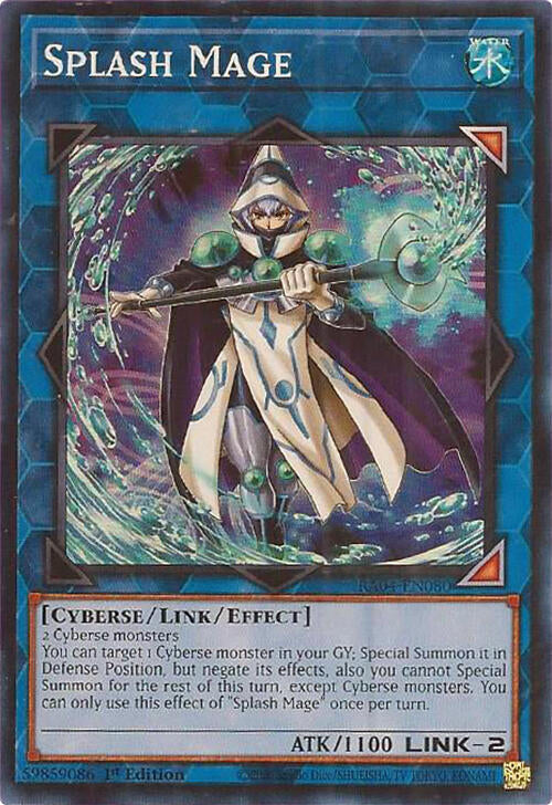 Splash Mage [RA04-EN080] Super Rare | Galactic Gamez