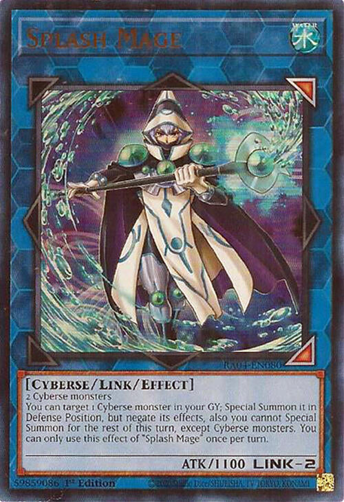 Splash Mage [RA04-EN080] Ultra Rare | Galactic Gamez