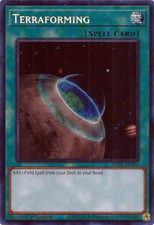 Terraforming [RA04-EN084] Secret Rare | Galactic Gamez