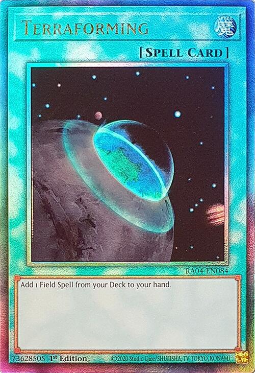 Terraforming [RA04-EN084] Prismatic Ultimate Rare | Galactic Gamez
