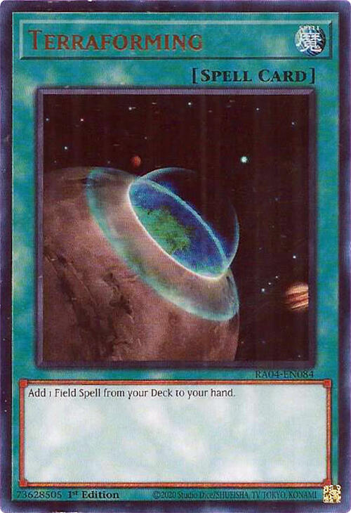 Terraforming [RA04-EN084] Ultra Rare | Galactic Gamez