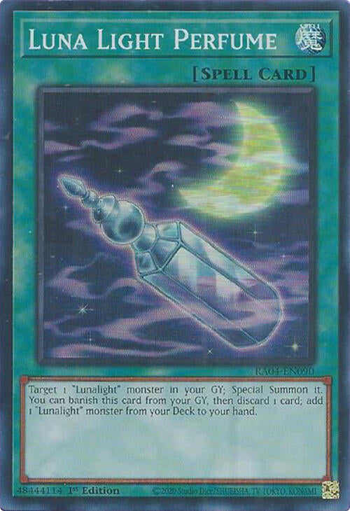 Luna Light Perfume [RA04-EN090] Super Rare | Galactic Gamez