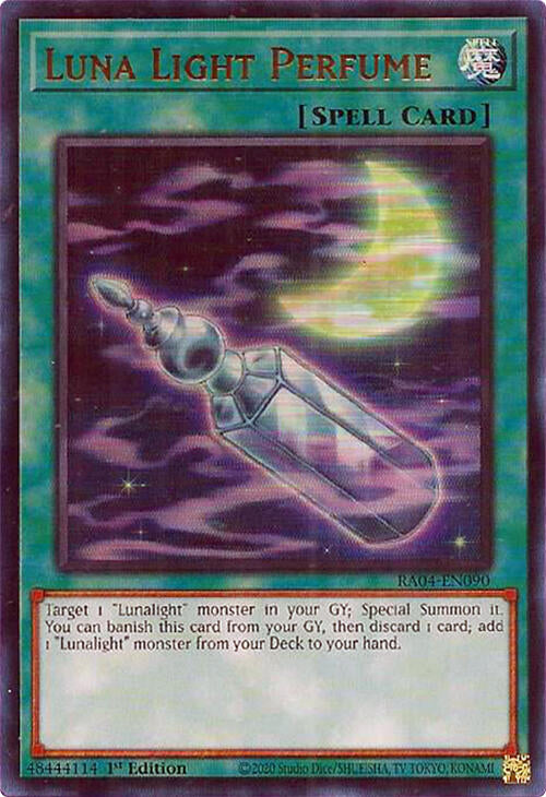 Luna Light Perfume [RA04-EN090] Ultra Rare | Galactic Gamez