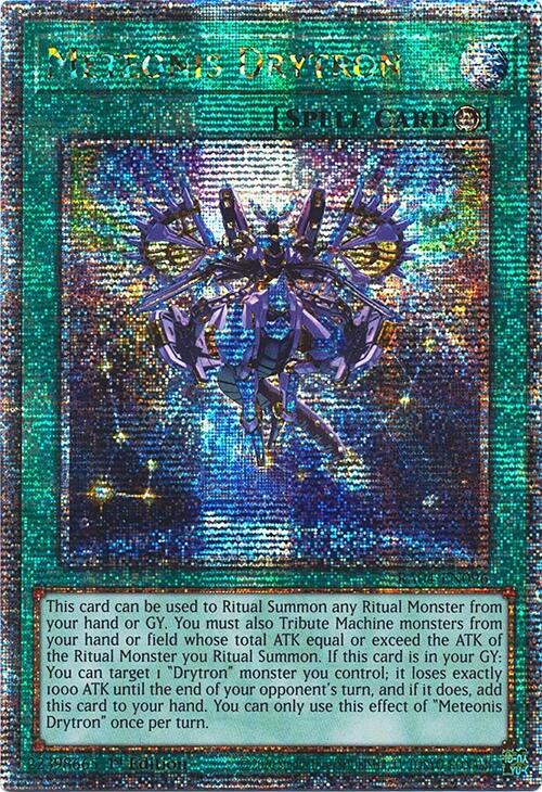Meteonis Drytron [RA04-EN096] Quarter Century Secret Rare | Galactic Gamez