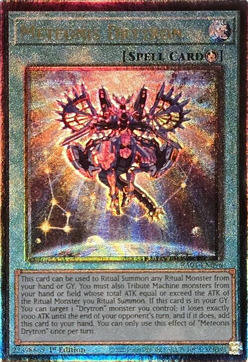 Meteonis Drytron [RA04-EN096] Prismatic Ultimate Rare | Galactic Gamez