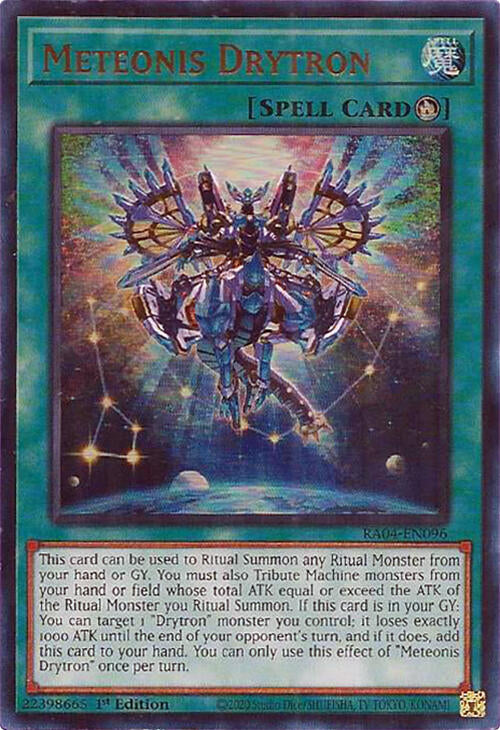 Meteonis Drytron [RA04-EN096] Ultra Rare | Galactic Gamez
