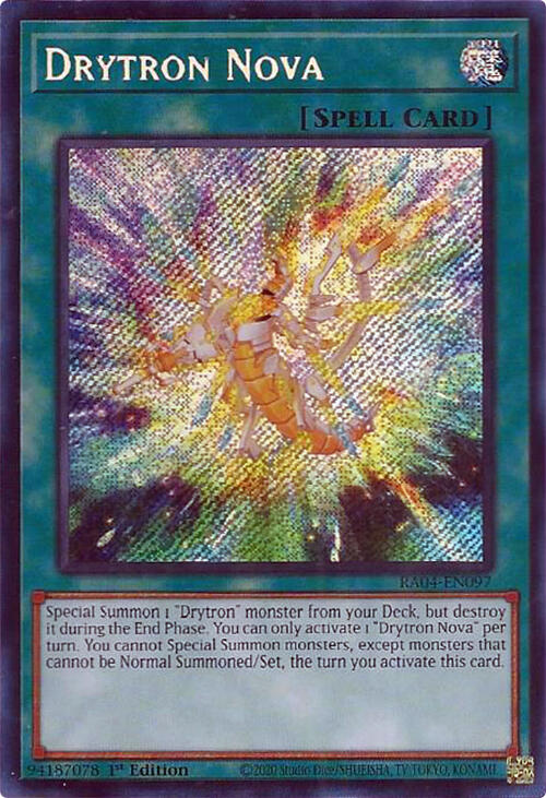 Drytron Nova [RA04-EN097] Secret Rare | Galactic Gamez