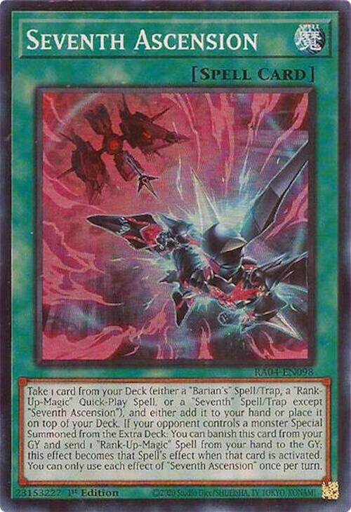 Seventh Ascension [RA04-EN098] Super Rare | Galactic Gamez