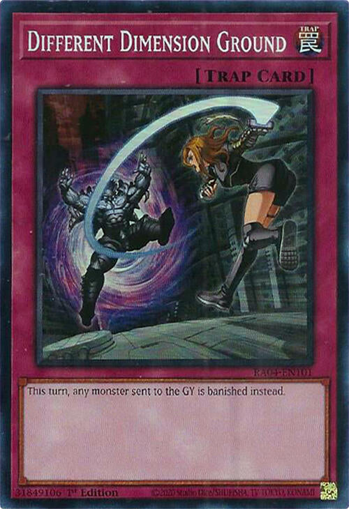 Different Dimension Ground [RA04-EN101] Super Rare | Galactic Gamez