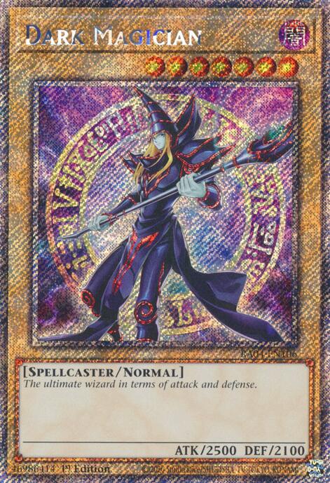 Dark Magician (8th Art) [RA04-EN106] Platinum Secret Rare | Galactic Gamez