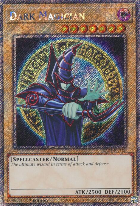 Dark Magician (9th Art) [RA04-EN106] Platinum Secret Rare | Galactic Gamez