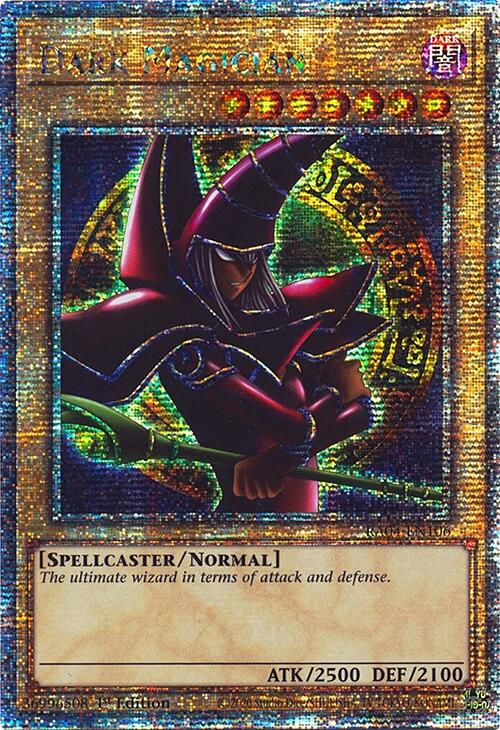 Dark Magician (Arkana) [RA04-EN106] Quarter Century Secret Rare | Galactic Gamez