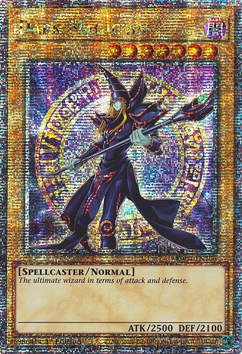 Dark Magician (8th Art) [RA04-EN106] Quarter Century Secret Rare | Galactic Gamez