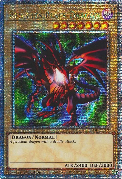 Red-Eyes Black Dragon (4th Art) [RA04-EN109] Quarter Century Secret Rare | Galactic Gamez