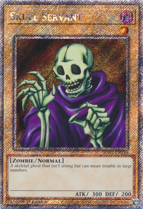 Skull Servant [RA04-EN110] Platinum Secret Rare | Galactic Gamez