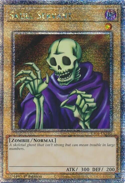 Skull Servant [RA04-EN110] Quarter Century Secret Rare | Galactic Gamez