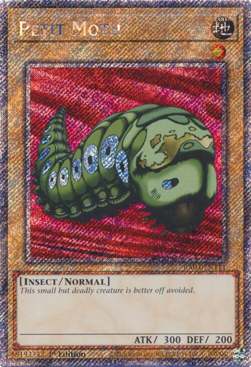 Petit Moth [RA04-EN111] Platinum Secret Rare | Galactic Gamez