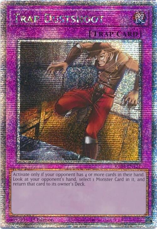 Trap Dustshoot [RA04-EN121] Quarter Century Secret Rare | Galactic Gamez