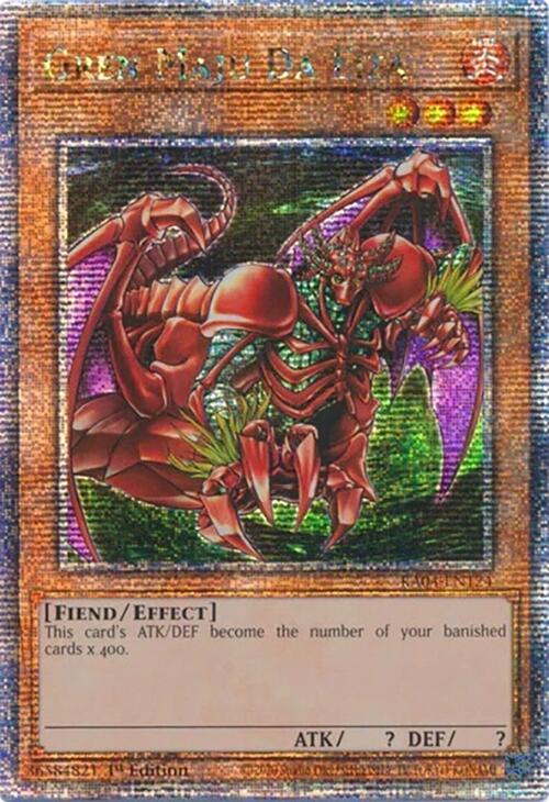 Gren Maju Da Eiza [RA04-EN124] Quarter Century Secret Rare | Galactic Gamez