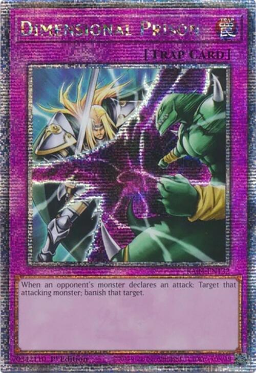 Dimensional Prison [RA04-EN132] Quarter Century Secret Rare | Galactic Gamez