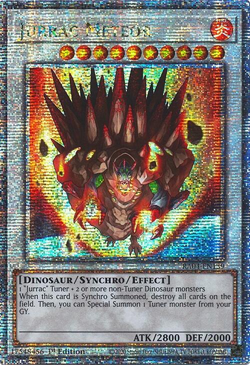 Jurrac Meteor [RA04-EN139] Quarter Century Secret Rare | Galactic Gamez