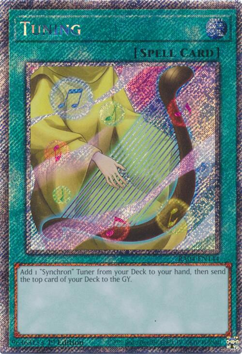 Tuning [RA04-EN144] Platinum Secret Rare | Galactic Gamez