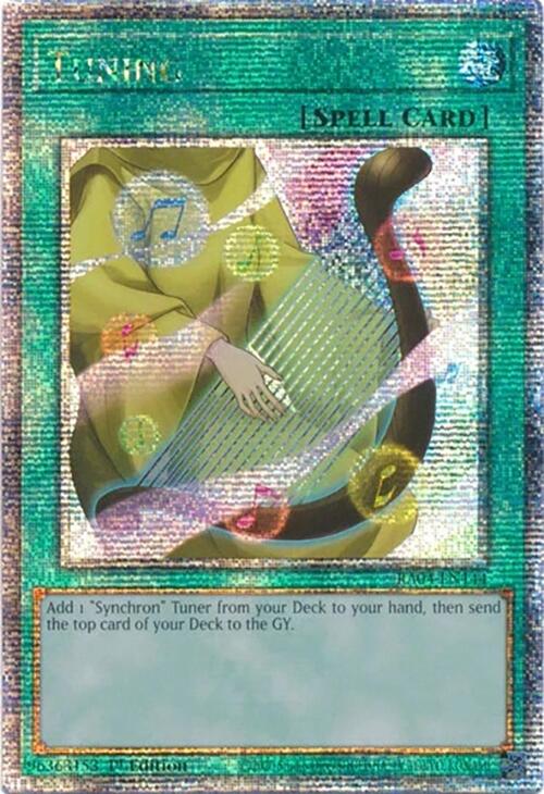 Tuning [RA04-EN144] Quarter Century Secret Rare | Galactic Gamez