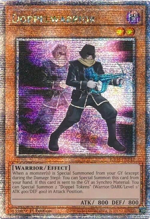 Doppelwarrior [RA04-EN147] Quarter Century Secret Rare | Galactic Gamez