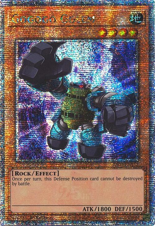Gogogo Golem [RA04-EN152] Quarter Century Secret Rare | Galactic Gamez