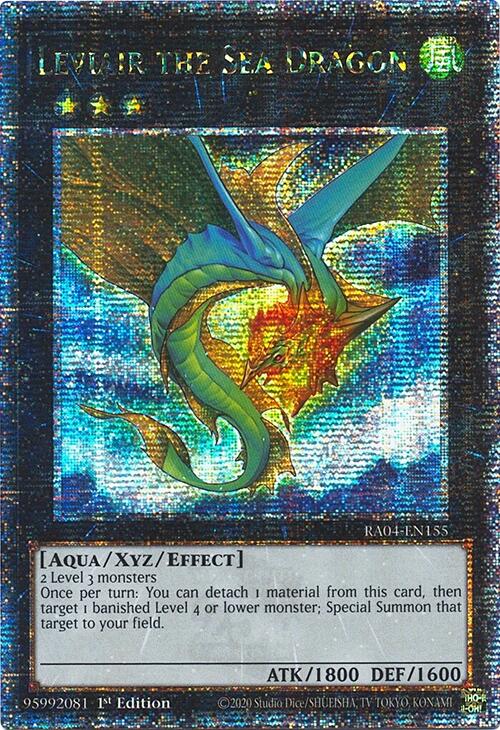 Leviair the Sea Dragon [RA04-EN155] Quarter Century Secret Rare | Galactic Gamez