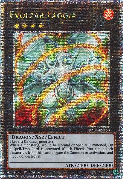 Evolzar Laggia [RA04-EN160] Quarter Century Secret Rare | Galactic Gamez