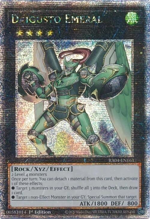 Daigusto Emeral [RA04-EN163] Quarter Century Secret Rare | Galactic Gamez
