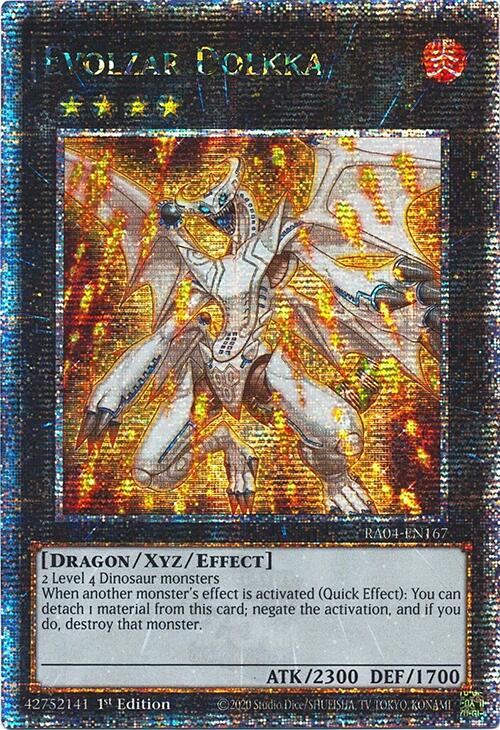 Evolzar Dolkka [RA04-EN167] Quarter Century Secret Rare | Galactic Gamez