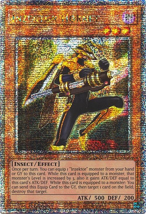 Inzektor Hornet [RA04-EN171] Quarter Century Secret Rare | Galactic Gamez