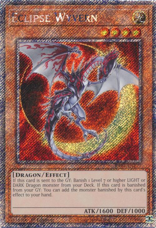 Eclipse Wyvern [RA04-EN177] Platinum Secret Rare | Galactic Gamez