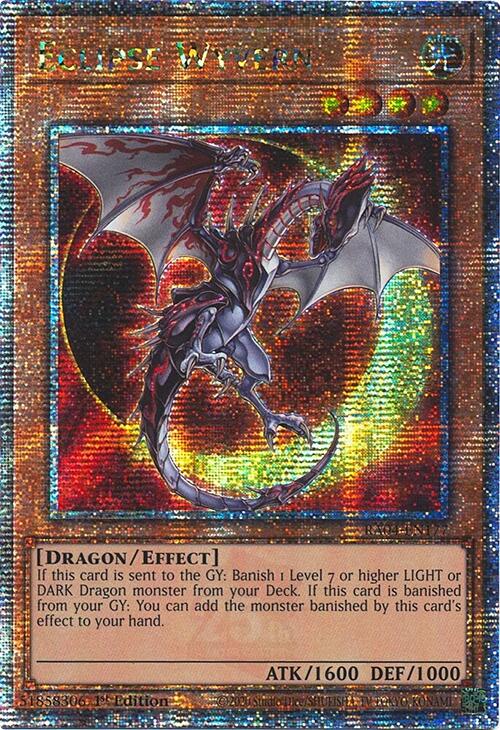 Eclipse Wyvern [RA04-EN177] Quarter Century Secret Rare | Galactic Gamez