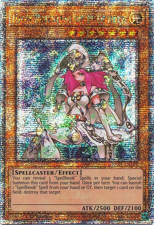 High Priestess of Prophecy [RA04-EN184] Quarter Century Secret Rare | Galactic Gamez