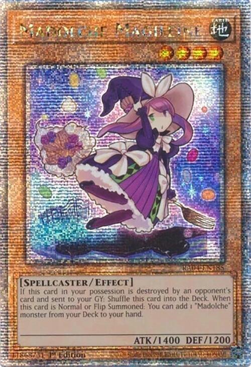Madolche Magileine [RA04-EN185] Quarter Century Secret Rare | Galactic Gamez