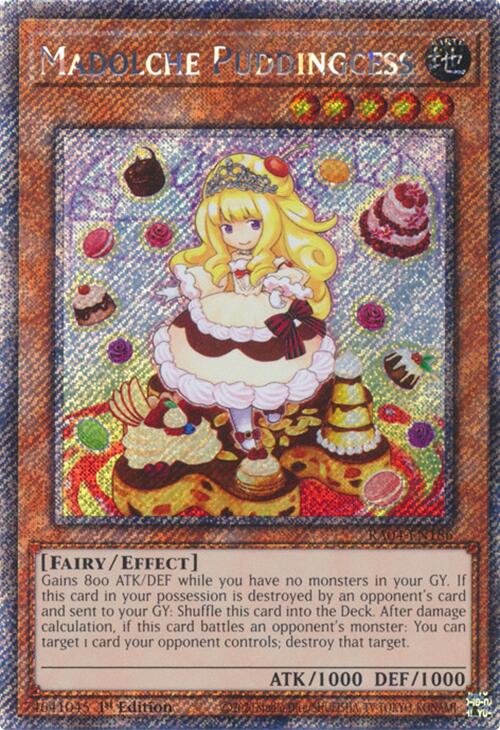Madolche Puddingcess [RA04-EN186] Platinum Secret Rare | Galactic Gamez
