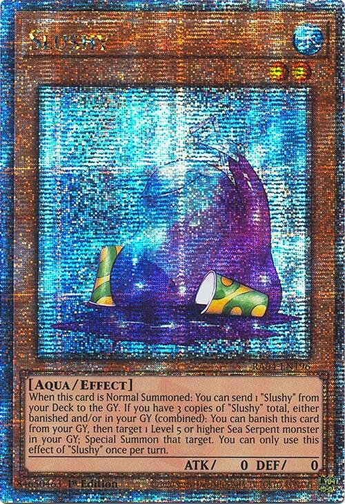 Slushy [RA04-EN196] Quarter Century Secret Rare | Galactic Gamez