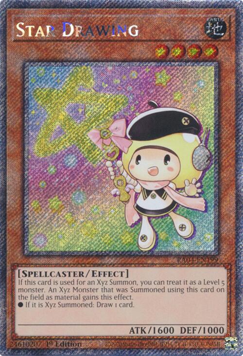 Star Drawing [RA04-EN199] Platinum Secret Rare | Galactic Gamez